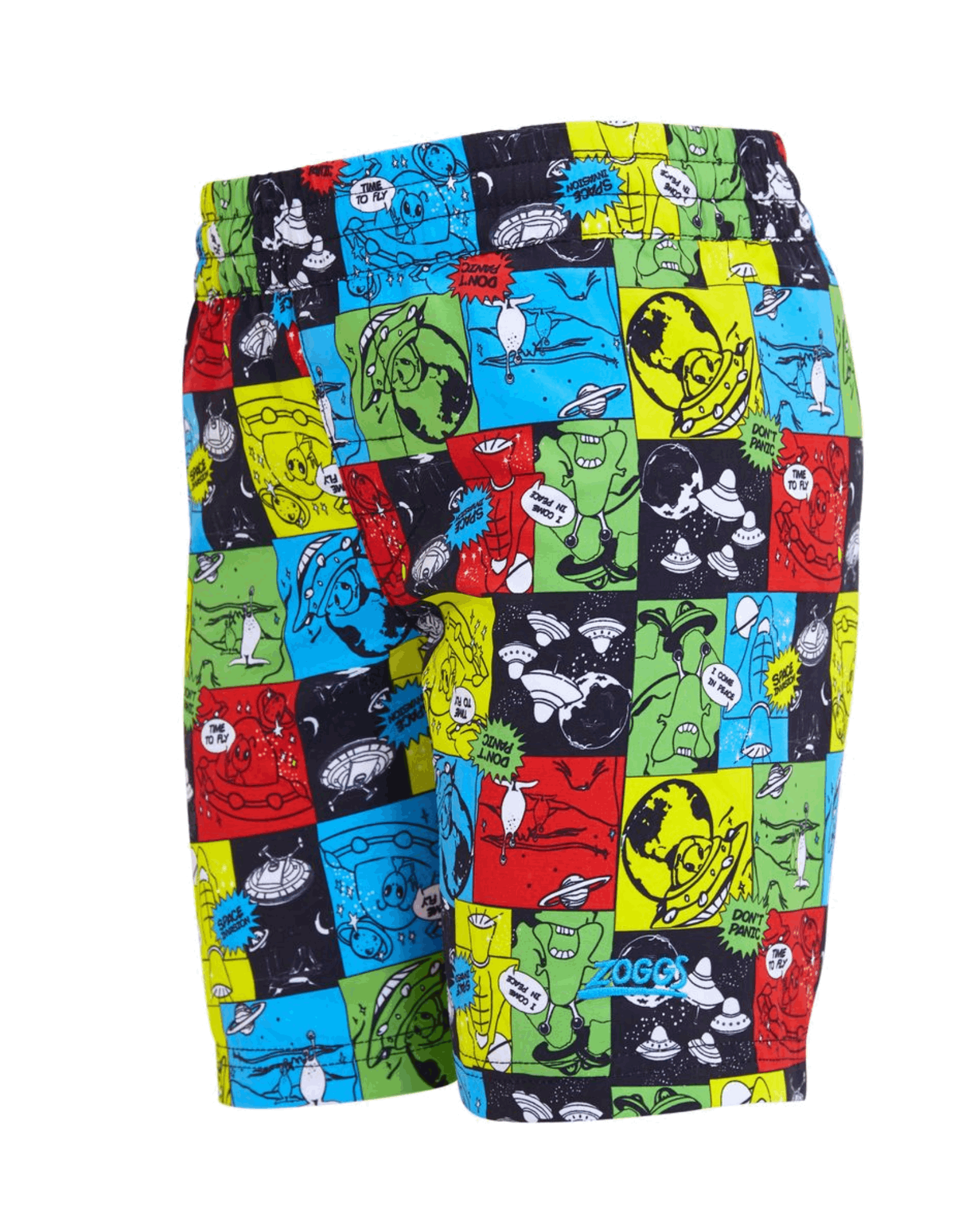 Boys' Sci-Fi Water Shorts for Kids - Quick-Dry Swim Trunks for Beach, Pool & Summer Activities