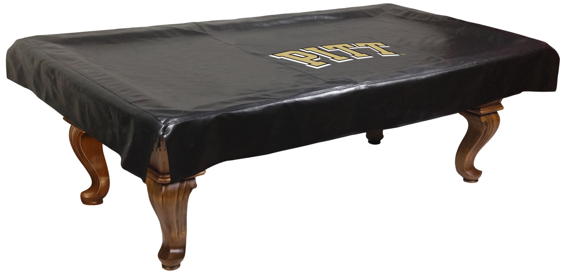 NCAA Pittsburgh Panthers Pool Table Cover - Officially Licensed Waterproof Billiard Table Protector for Game Room & Sports Bar Decor