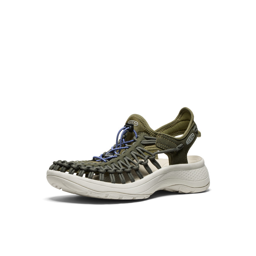 Women's UNEEK Astoria Sandals - Comfortable & Stylish Outdoor Shoes for Hiking, Travel & Casual Wear | Forest Night/Skipper Blue