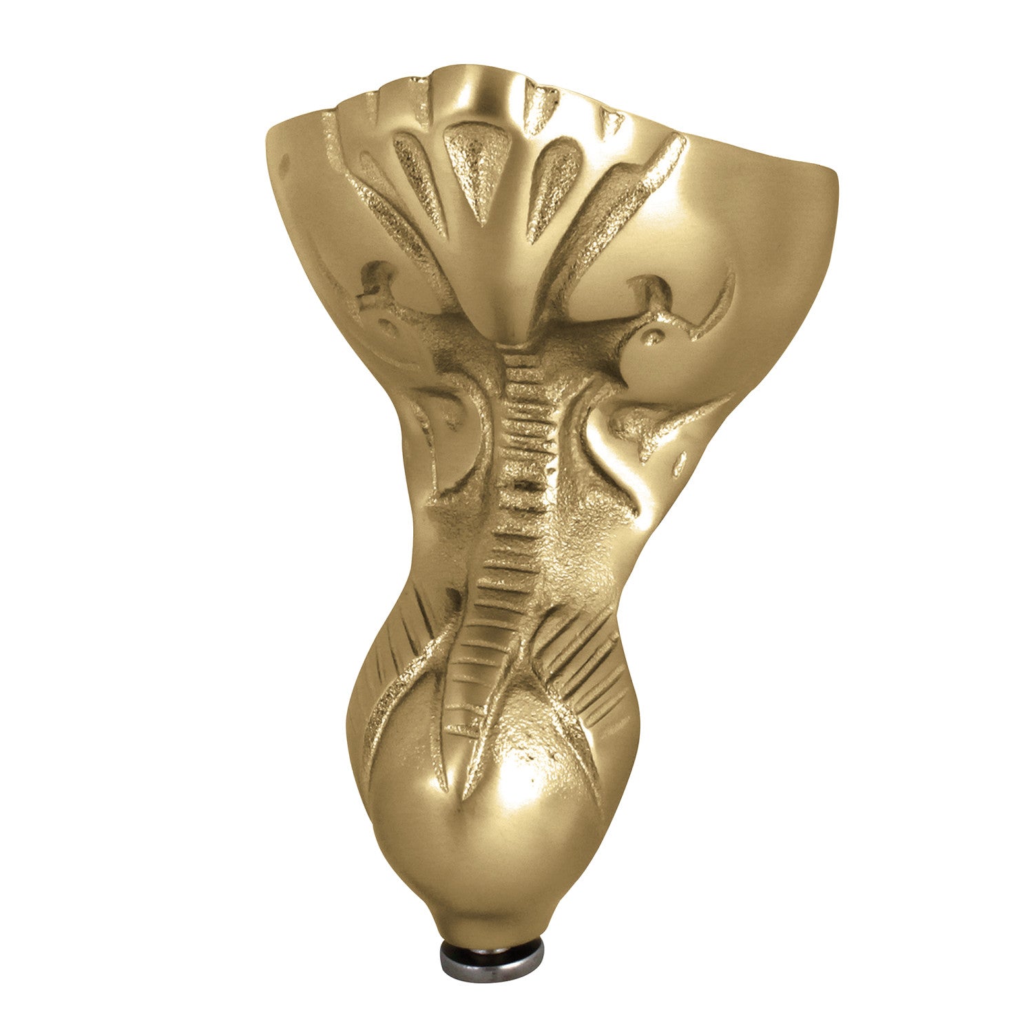 Aqua Eden NHVCTZT7 4-Piece Eagle Claw Brass Tub Feet Set in Brushed Brass Finish - Perfect for Vintage & Modern Bathtub Leg Replacement and Decorative Home Upgrade