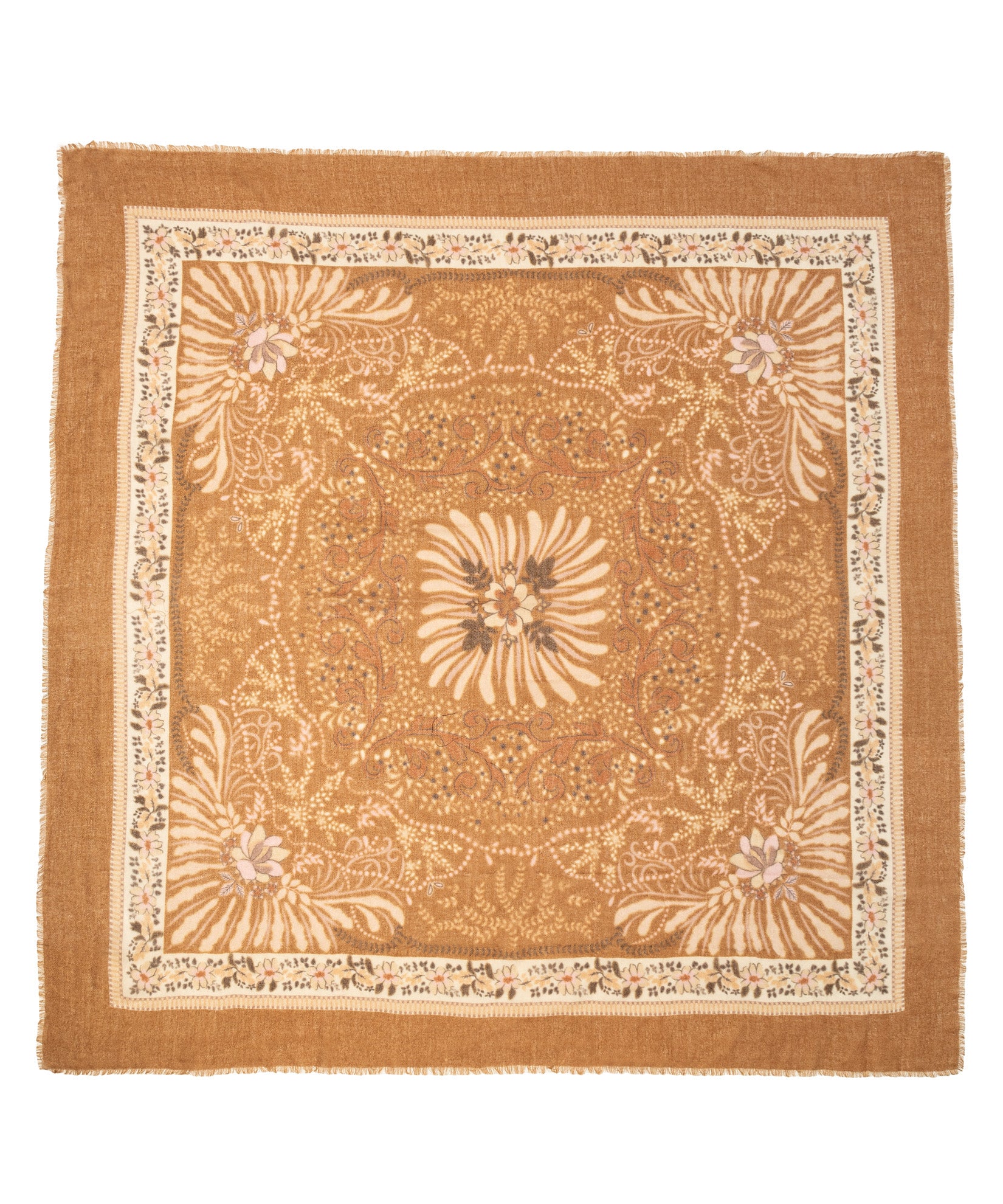 Vintage Floral Print Silk Square Scarf for Women - Elegant Fashion Accessory for Dresses, Blouses & Handbags | Perfect for Parties, Weddings & Everyday Wear
