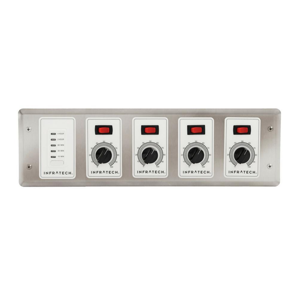 Infratech Solid State Zone Analog Controllers - Premium Heating Control for Home & Commercial Use - Perfect for Patios, Garages, and Workspaces