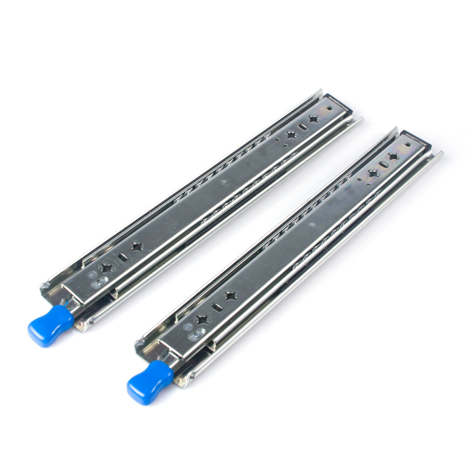 14 Inch Heavy Duty Drawer Slides 150KG Capacity - Locking Ball Bearing Drawer Rails for Kitchen Cabinets, Office Furniture & Workshop Storage