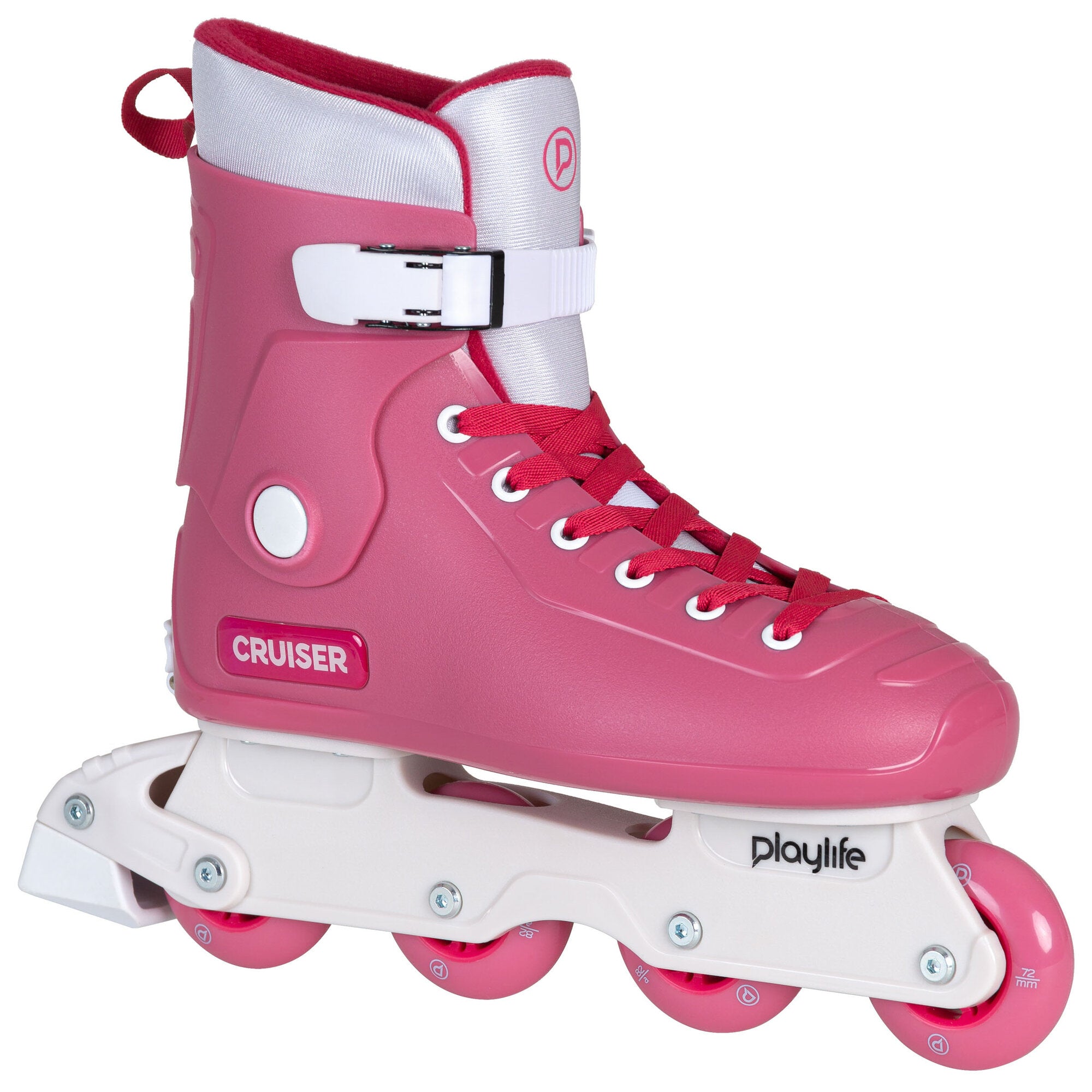 Pink Cruiser Skateboard - Lightweight & Durable for Kids & Adults | Perfect for Commuting, Tricks & Outdoor Fun