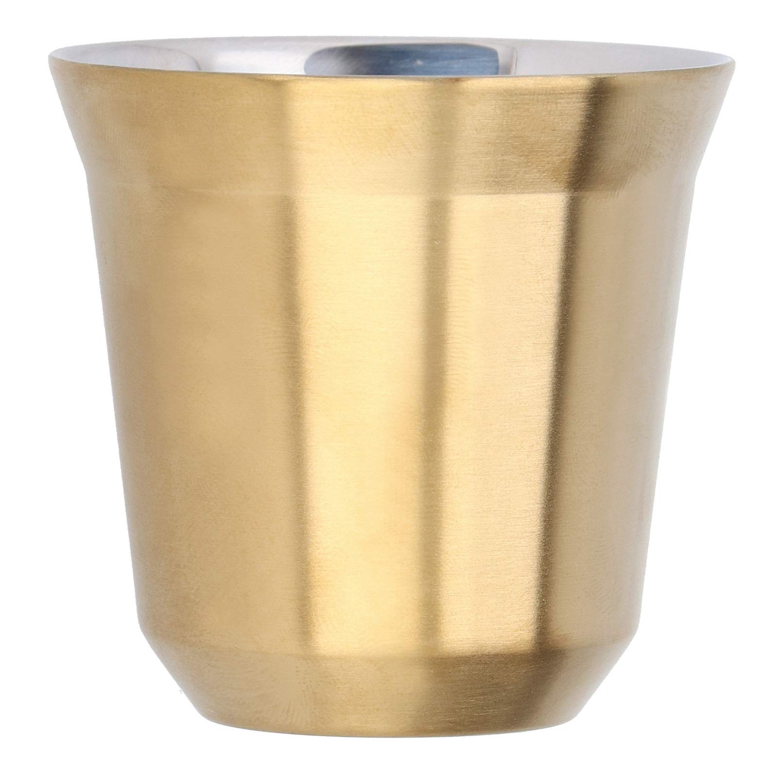 Premium Double-Walled Coffee Mug Set - Insulated Rose Gold Tea & Espresso Cups for Home, Cafe, Restaurant & Bar Use - Ideal for Hot/Cold Beverages