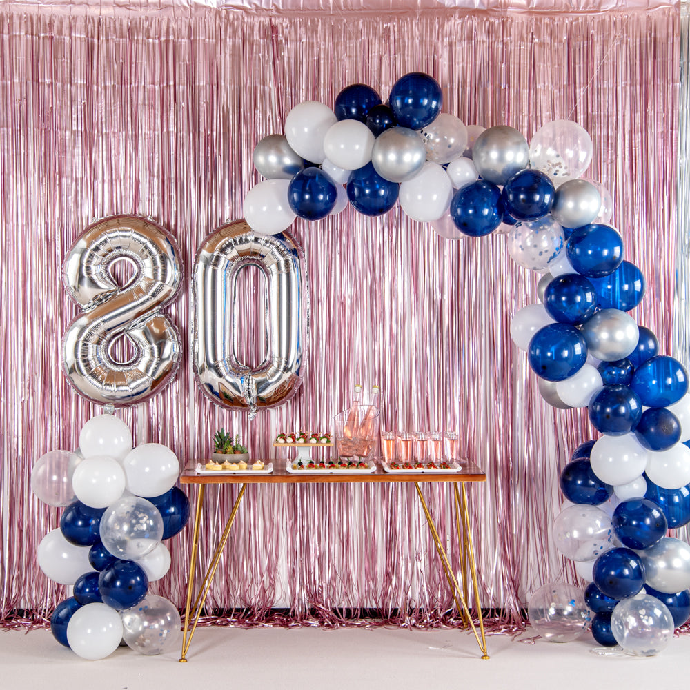 Balloonify Silver Mylar Number 8 Balloon - 40 Inch Large Foil Balloon for Birthday Party Decorations, Anniversary Celebrations & Graduation Events (1 Count Box)