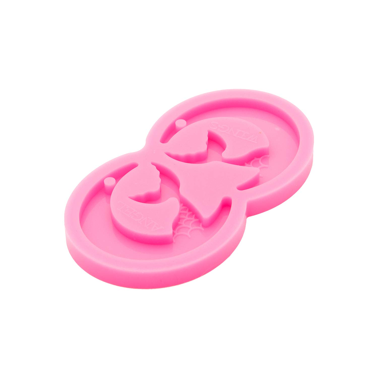 Premium Glossy Moon & Mermaid Silicone Molds for DIY Jewelry Making - Epoxy Resin Earrings, Necklace & Clay Crafts (Size S) - Perfect for Handmade Gifts, Party Favors & Creative Art Projects