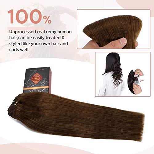 Premium 9A Brazilian Clip-In Human Hair Extensions - 7pcs Double Weft for Instant Volume & Length | Perfect for Weddings, Parties & Everyday Styling
