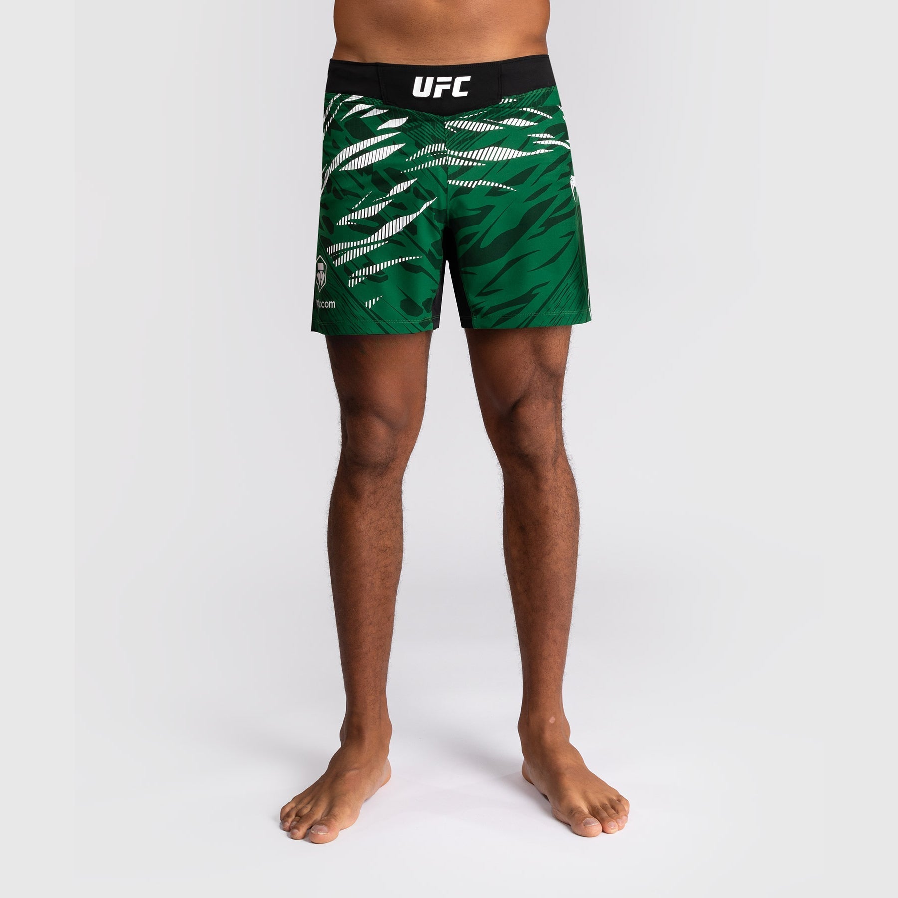 Venum UFC Fusion Personalized Authentic Fight Night Men's MMA Shorts - Green - Perfect for MMA Training, UFC Viewing Parties & Combat Sports Enthusiasts