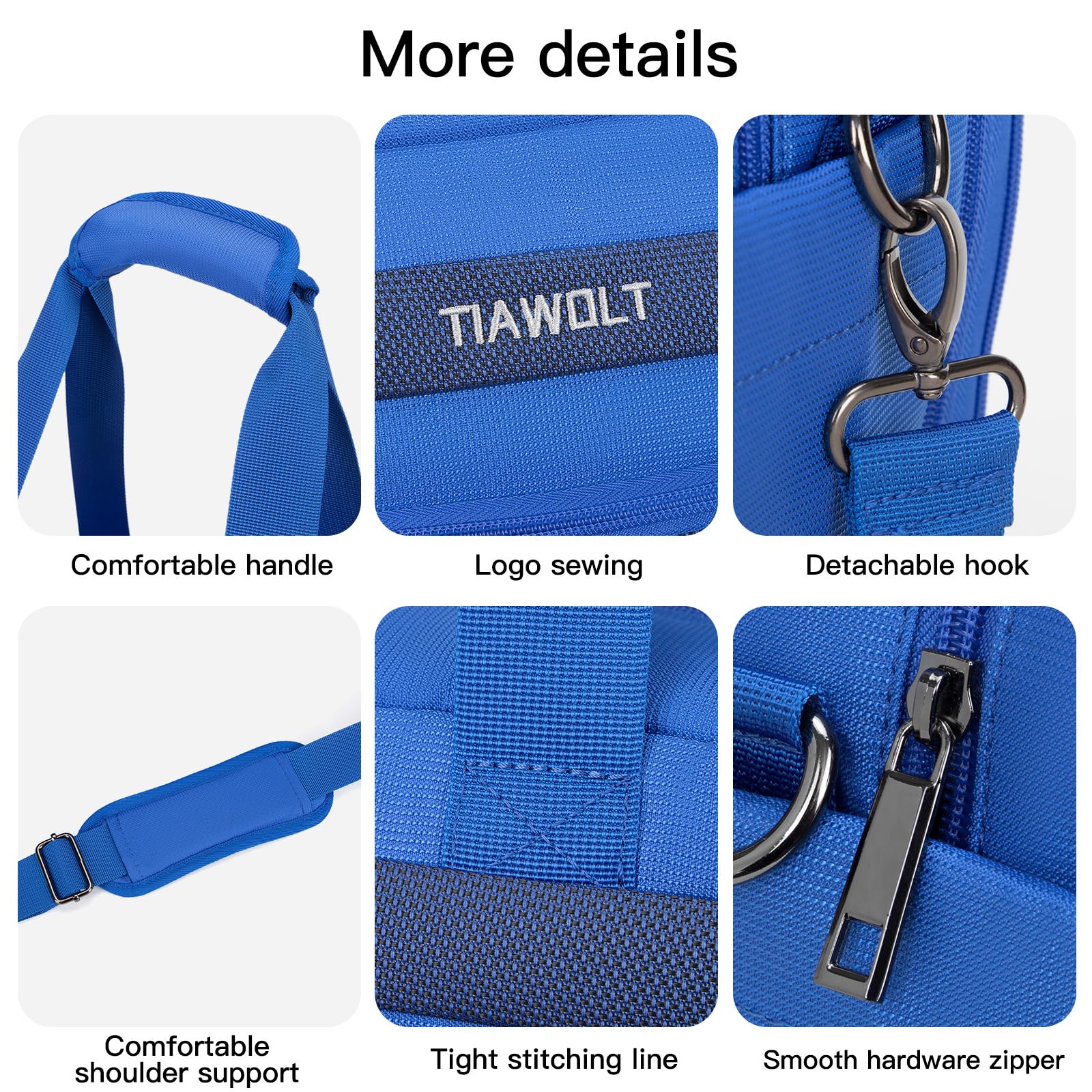 Lightweight Carry-On Duffel Bag for Air Travel - Underseat Airplane Approved Travel Bag with Adjustable Shoulder Strap, Perfect as Gym Bag, Weekender Overnight Bag for Men & Women (Blue) - Ideal for Business Trips, Weekend Getaways & Sports Activities