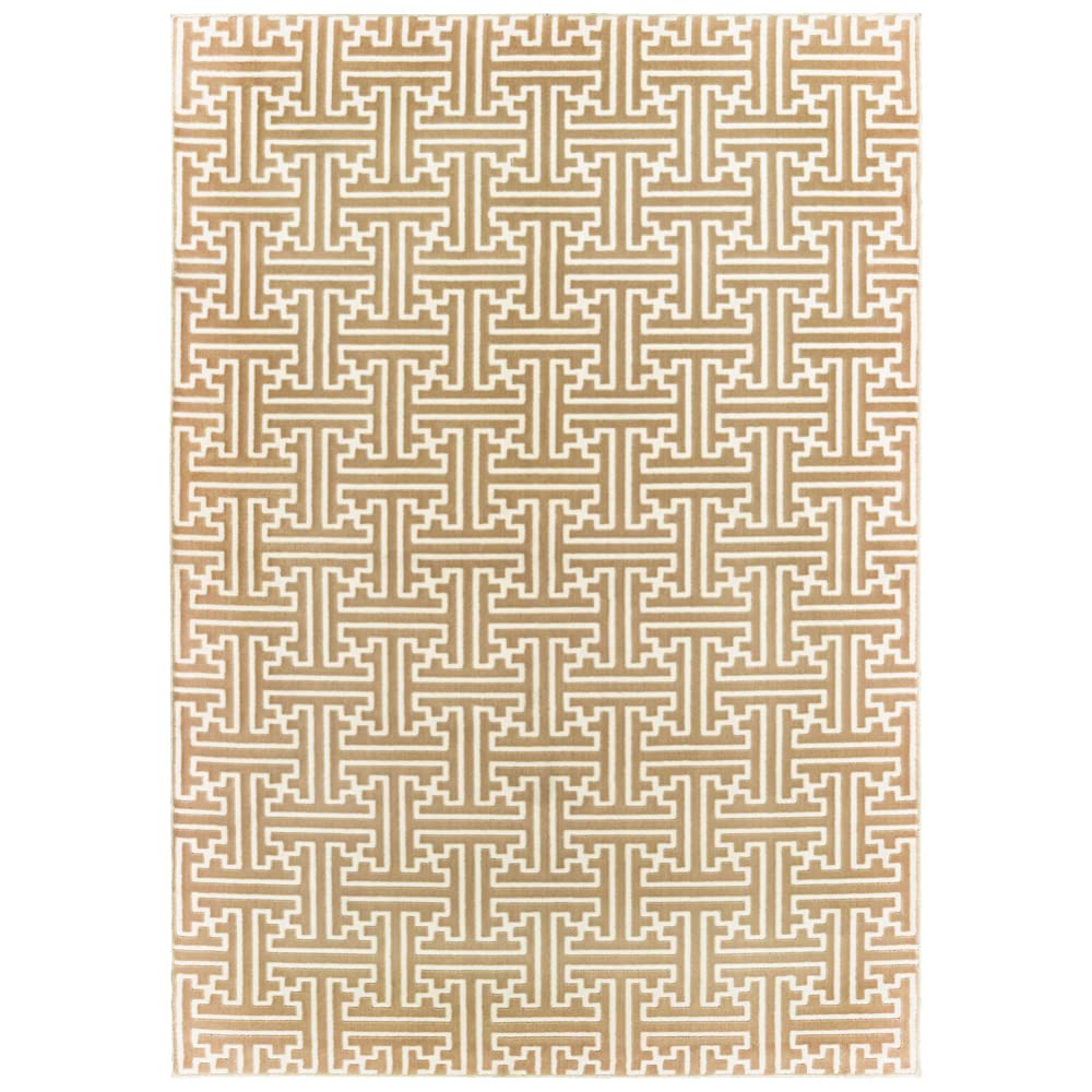 Bowen Casual Rugs 4'x6' Soft Plush Area Rug for Living Room, Bedroom - Non-Slip Comfortable Floor Mat Home Decor (1333Y)