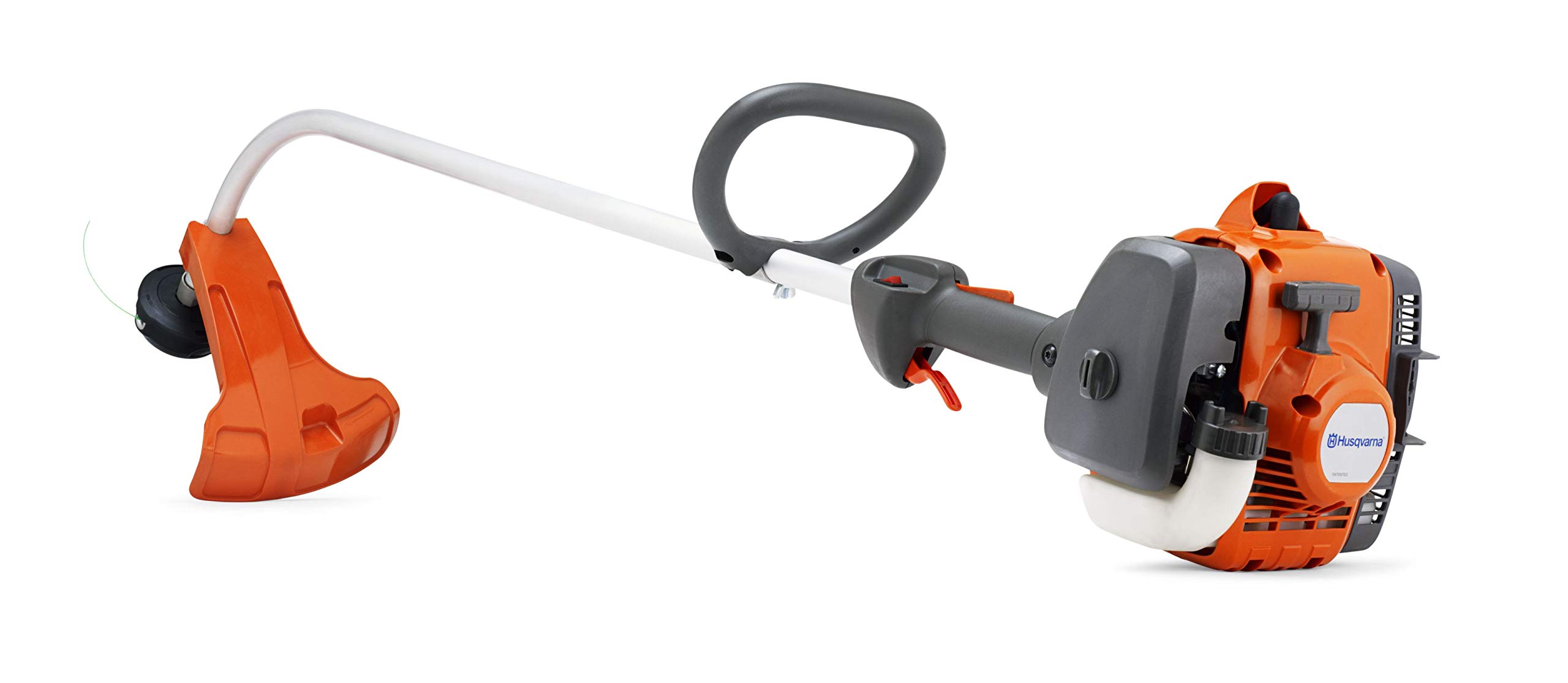 Husqvarna 122C 22cc 2-Cycle Gas String Trimmer with 17-Inch Curved Shaft & Tap 'N Go Trimmer Head - Ideal for Lawn Edging, Weed Control & Yard Maintenance