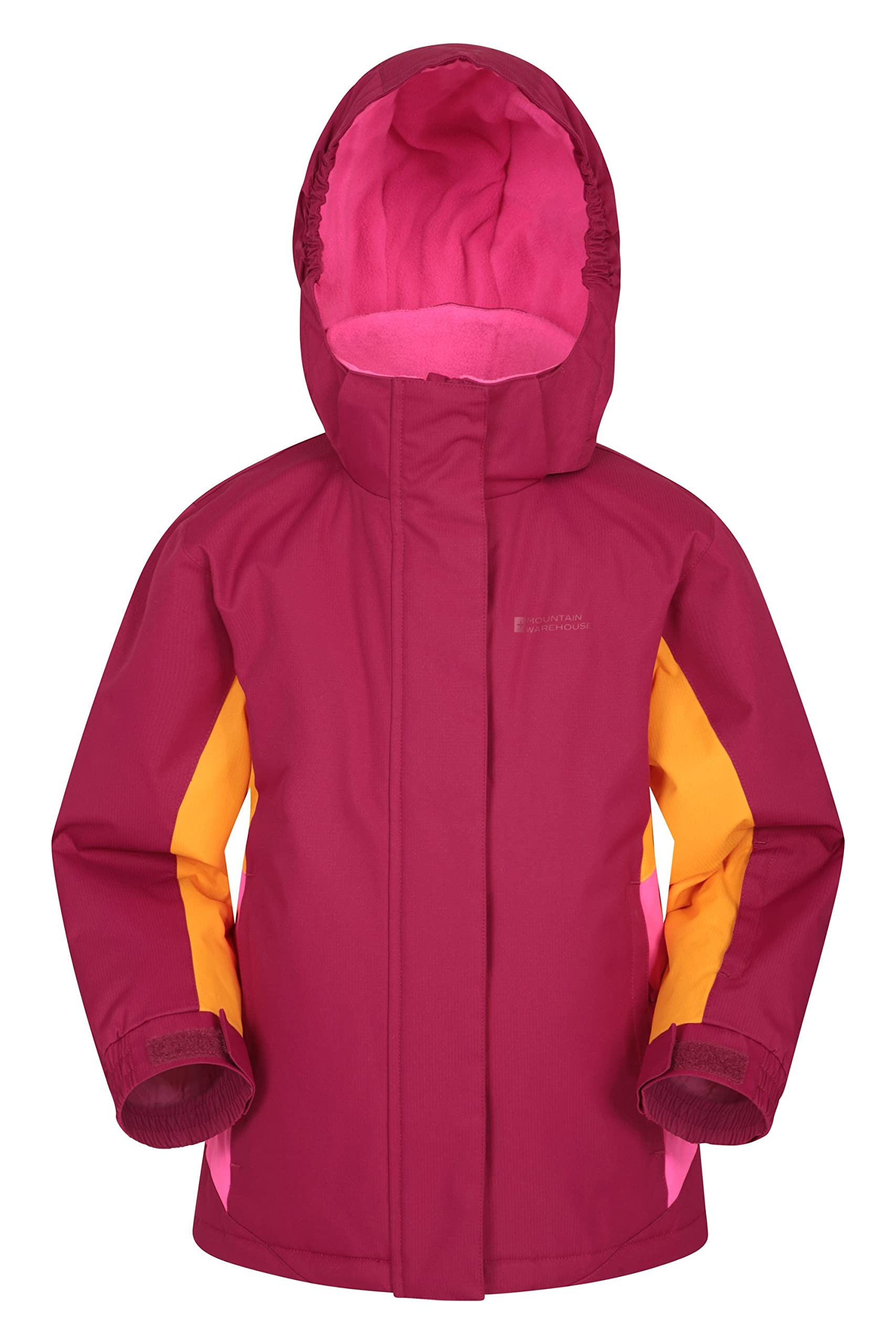 Mountain Warehouse Honey Kids Ski Jacket - Waterproof Winter Snow Coat for Boys & Girls - Warm Skiing Jacket for Snowboarding, Sledding & Outdoor Winter Activities