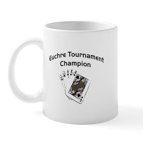 White - Euchre Tournament Mug