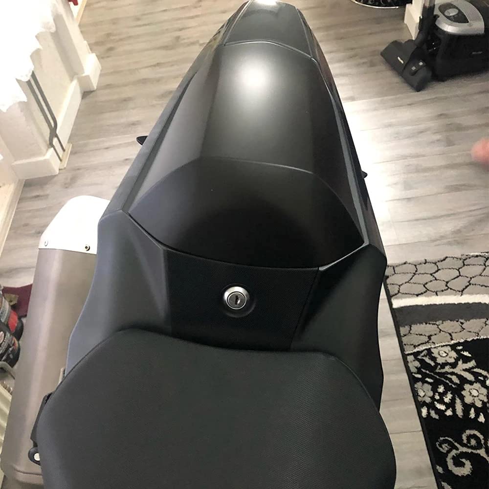 Suzuki GSXR 1000 GSXR1000 K17 Rear Seat Cover Cowl (2017-2020) - Matte Black Pillion Tail Cover & Solo Fairing for Motorcycle Protection & Style | Perfect for Racing, Commuting & Bike Shows