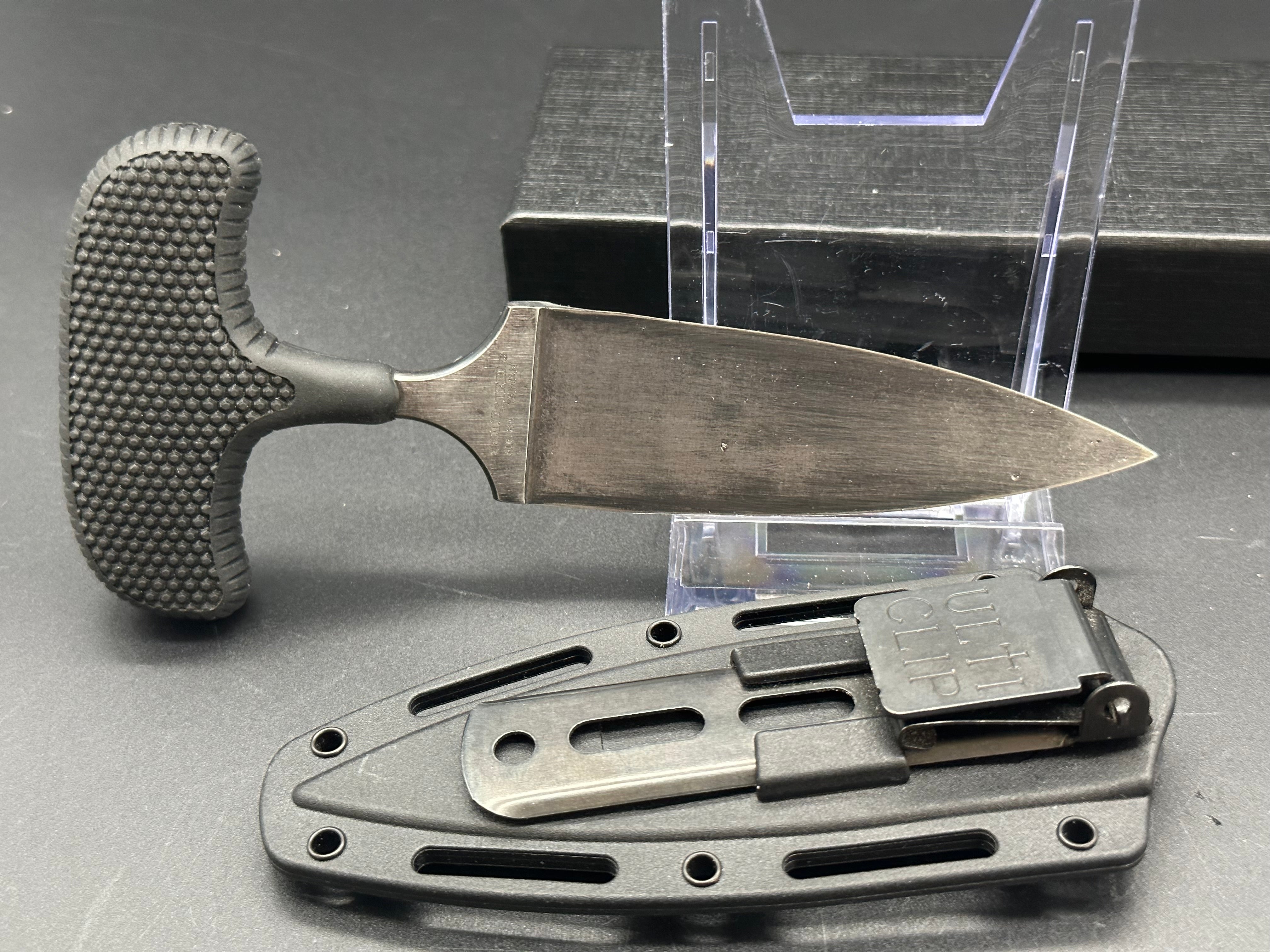 Cold Steel Safe Maker I AUS 8A Stainless Steel Folding Knife with UltiClip - EDC Pocket Knife for Outdoor Camping, Hiking & Everyday Carry