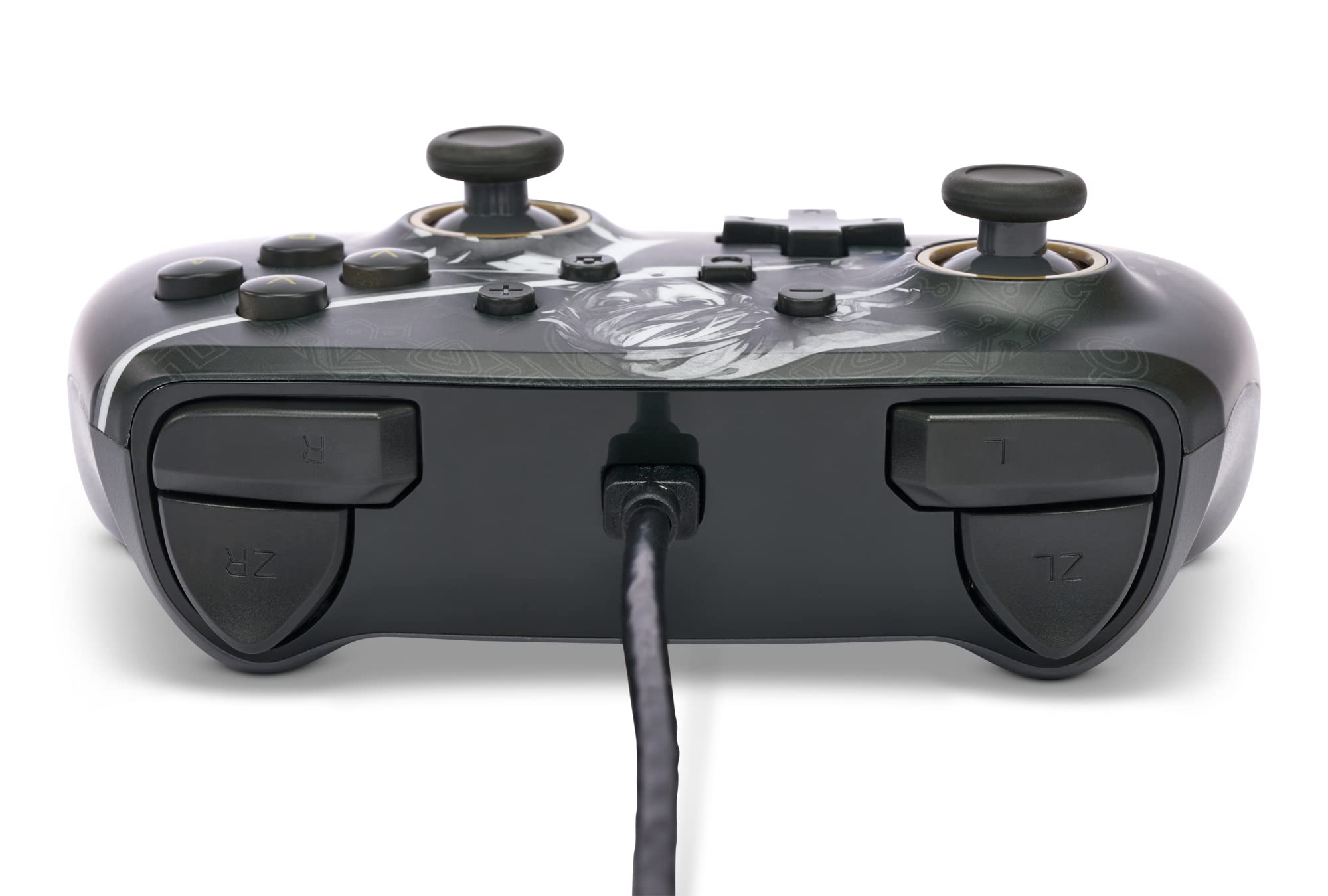 PowerA Enhanced Wired Controller for Nintendo Switch - Officially Licensed Gamepad with Ergonomic Design for Battle-Ready Gaming | Perfect for Zelda, Mario Kart & Multiplayer Sessions