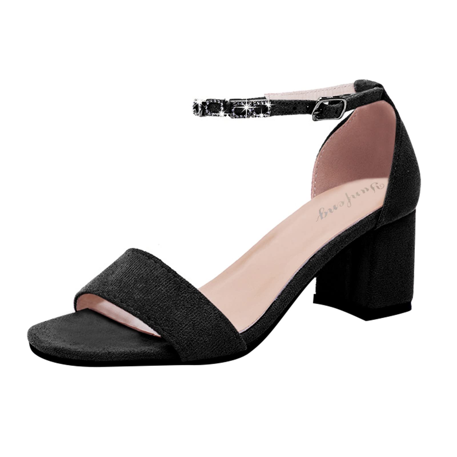 Women's Fashion Summer Leather Sandals with Glittering Gold Heels - Elegant Dressy High-Heel Sandals for Women | Perfect for Weddings, Parties & Beach Vacations