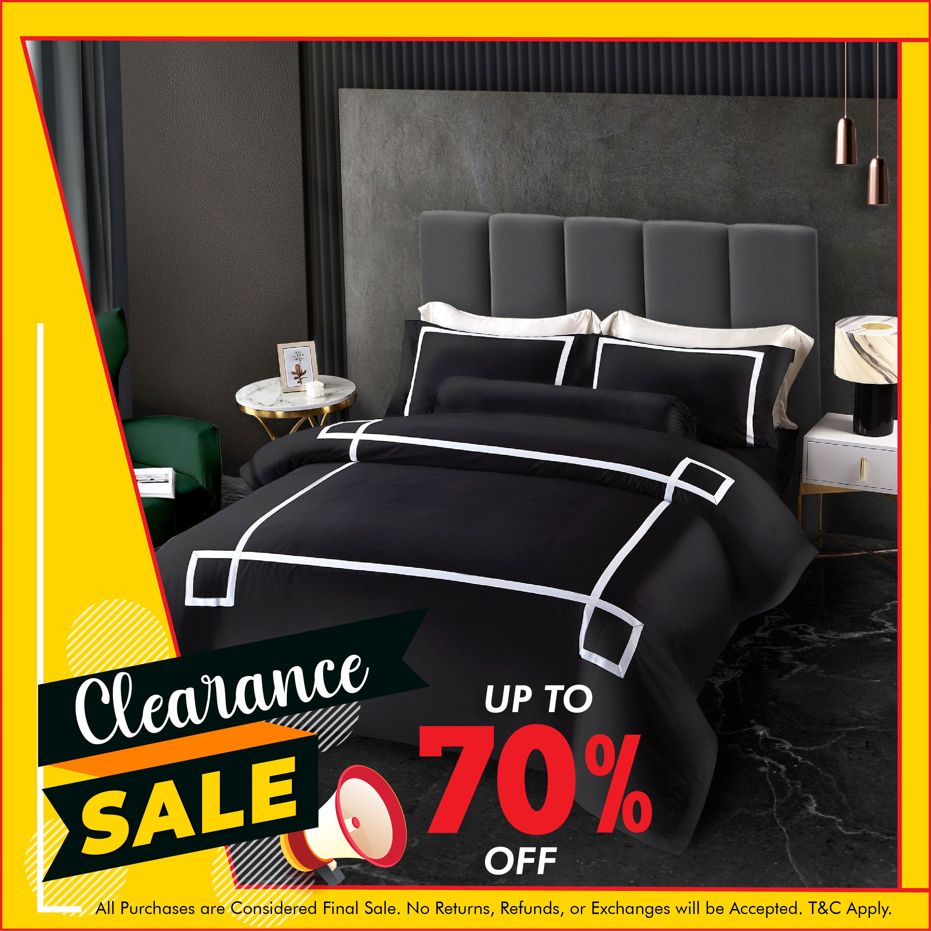 Luxury Hotelier Prestigio™ Onyx Black Quilt Cover Set - Premium Bedding for Upscale Hotels & Master Bedrooms - Perfect for 5-Star Hospitality & Elegant Home Decor