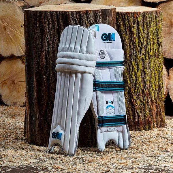 GM 505 Cricket Batting Pads - Lightweight Protective Leg Guards for Cricket Players - Perfect for Practice, Matches and Training Sessions