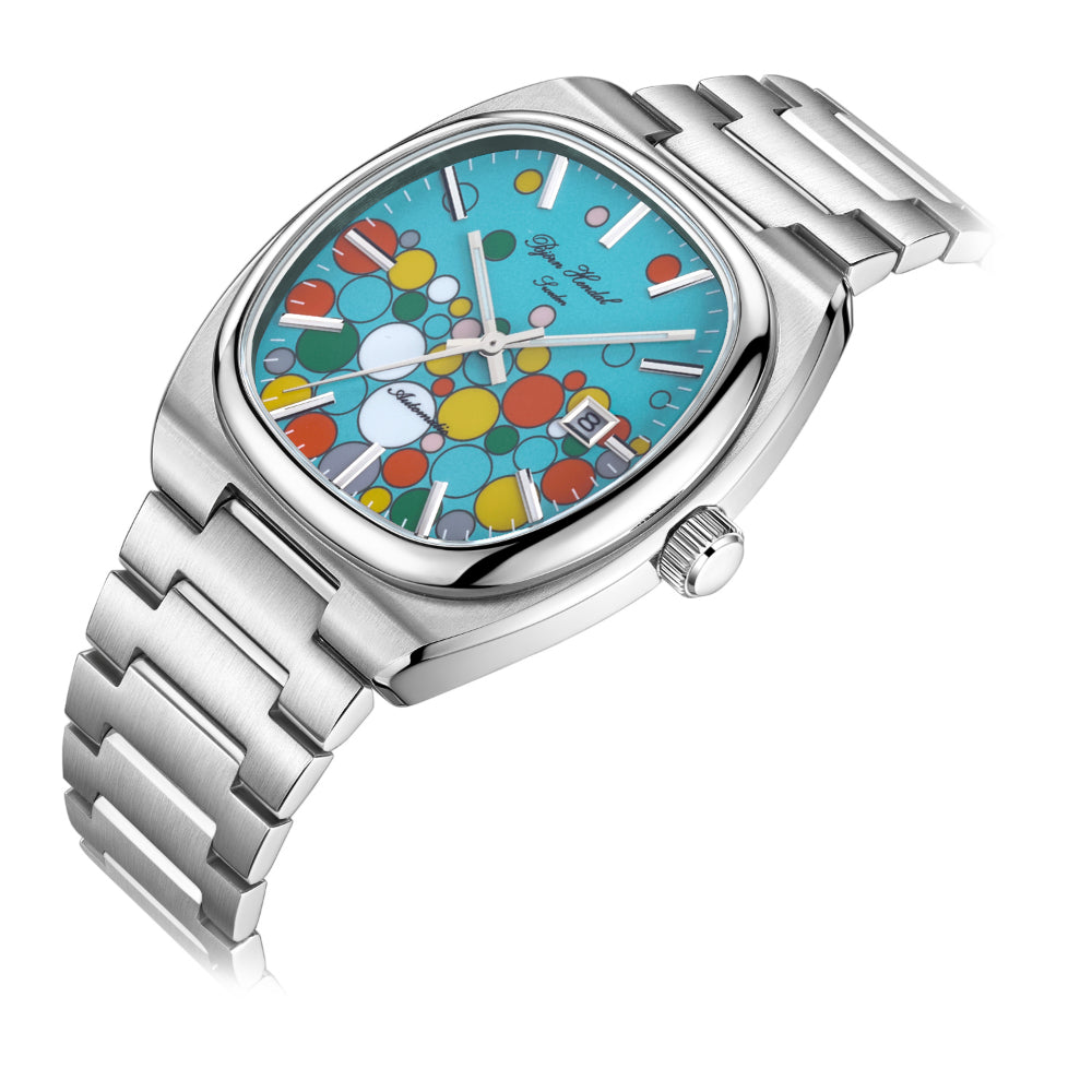 Bjorn Hendal Men's Silver Stainless Steel Watch A01SB9BS - Elegant Dress Watch for Business, Formal Events & Everyday Wear