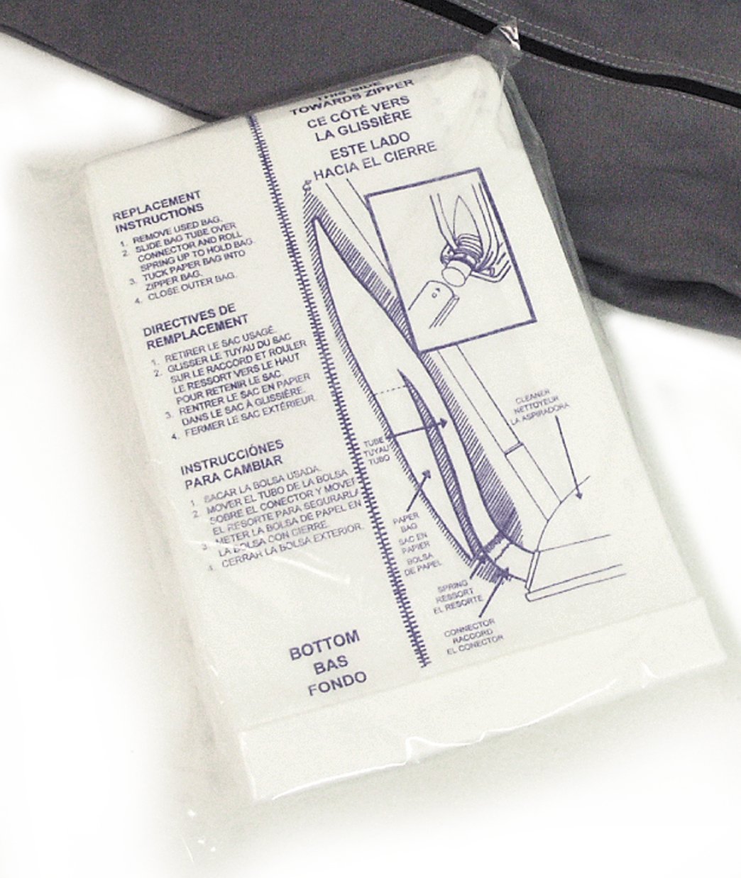 Commercial Vacuum Bags - 10 Pack | Heavy Duty for Upright & Canister Vacuums | Perfect for Home, Office & Commercial Cleaning