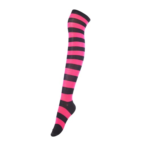 1 Pair - Red and Black Stripes