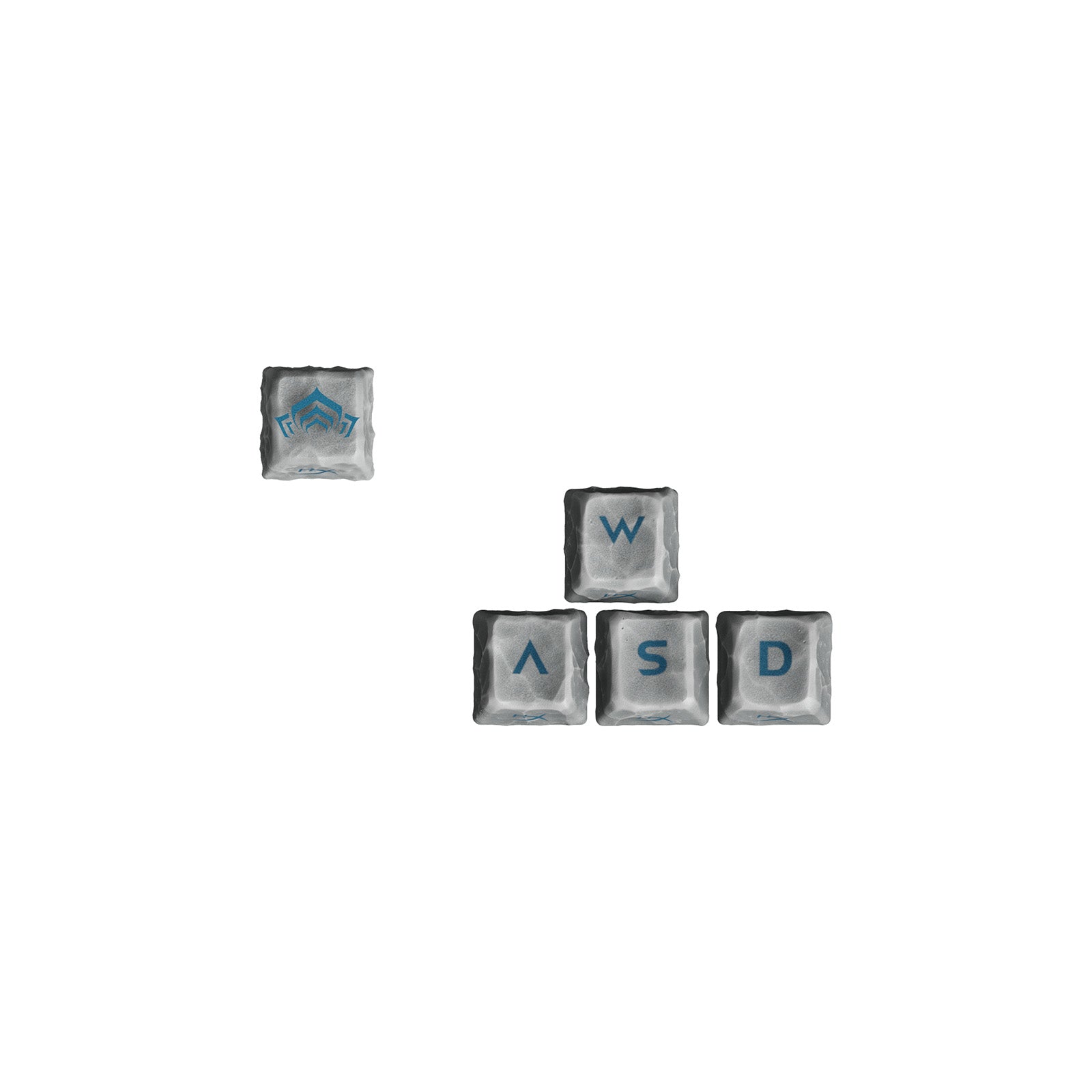 HX3D x Warframe Custom Keycap Set for Mechanical Keyboards - Gaming & Typing Enthusiasts