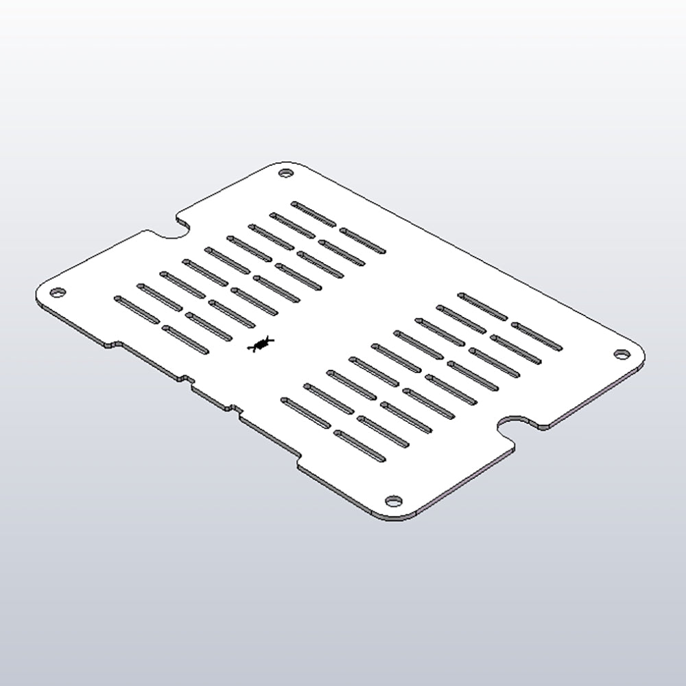 BG1600S 19 Base Plate - Heavy Duty Metal Mounting Bracket for Industrial Equipment & DIY Projects | Perfect for Machinery, Shelving, and Structural Support