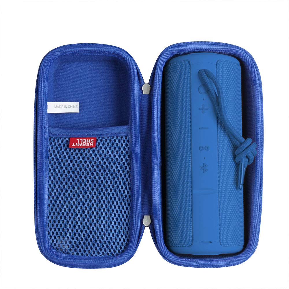 Hermitshell Hard Travel Case for MIATONE Boombox - Waterproof Protective Cover for Outdoor Portable Bluetooth Speaker (Blue) - Perfect for Camping, Beach, Hiking & Travel Adventures
