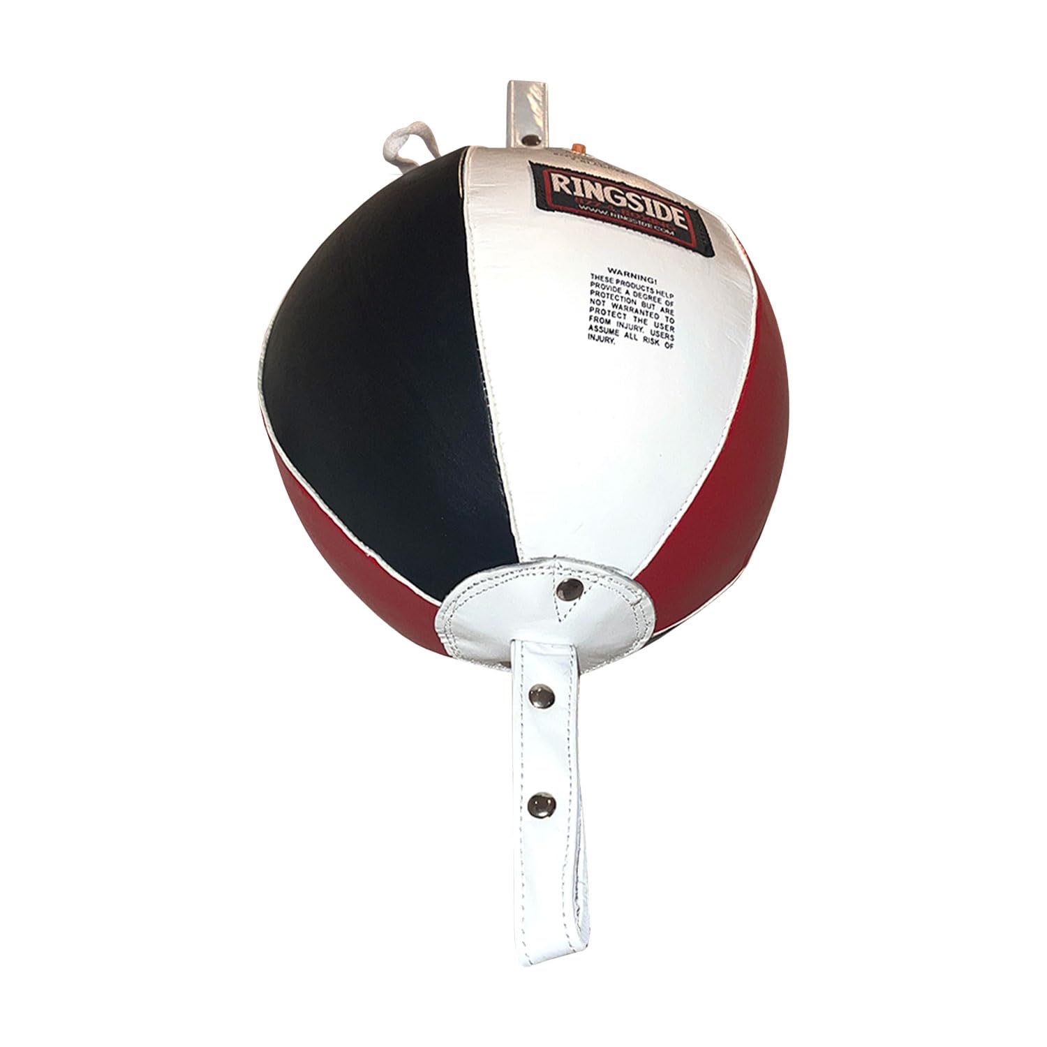 Premium Ringside Leather Boxing Double End Punching Bag for Speed & Accuracy Training - Perfect for Home Gyms & Boxing Workouts