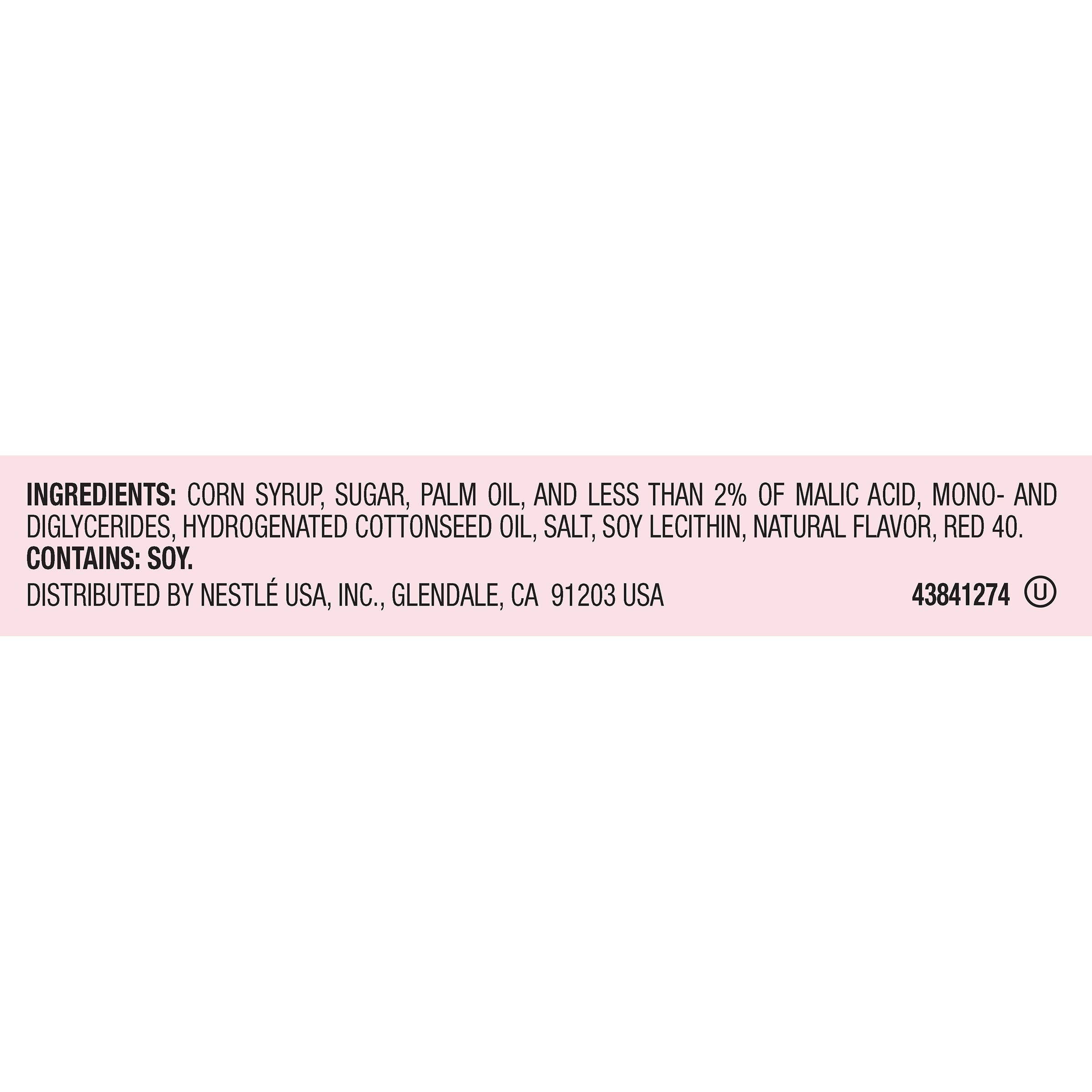 Laffy Taffy Rope Candy - Cherry Flavor, 0.81 oz (Pack of 24) | Chewy Fruit Snacks for Parties, Halloween Treats & Lunch Box Desserts