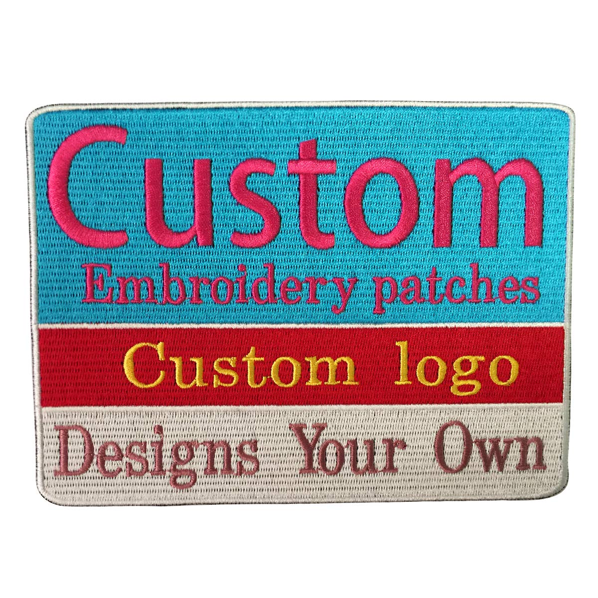 Custom Embroidered Patches for Hats, Bags & Clothes - Personalized Iron On/Sew On Military & Tactical Gear Patches - Perfect for Caps, Backpacks, Uniforms & DIY Fashion Projects