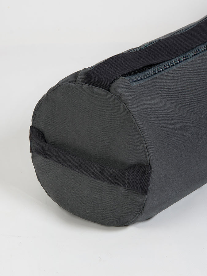 GOTS Certified Organic Cotton Yoga Bag for Women & Men - Eco-Friendly Yoga Mat Carrier with Pockets - Perfect for Yoga Studio, Gym, Travel & Workout Essentials Storage