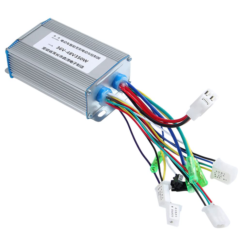48V 350W Brushless DC Motor Controller - High Speed Electric Motor Controller for Go Karts, Scooters & Motorcycles | Perfect for DIY Electric Vehicle Upgrades & Performance Tuning