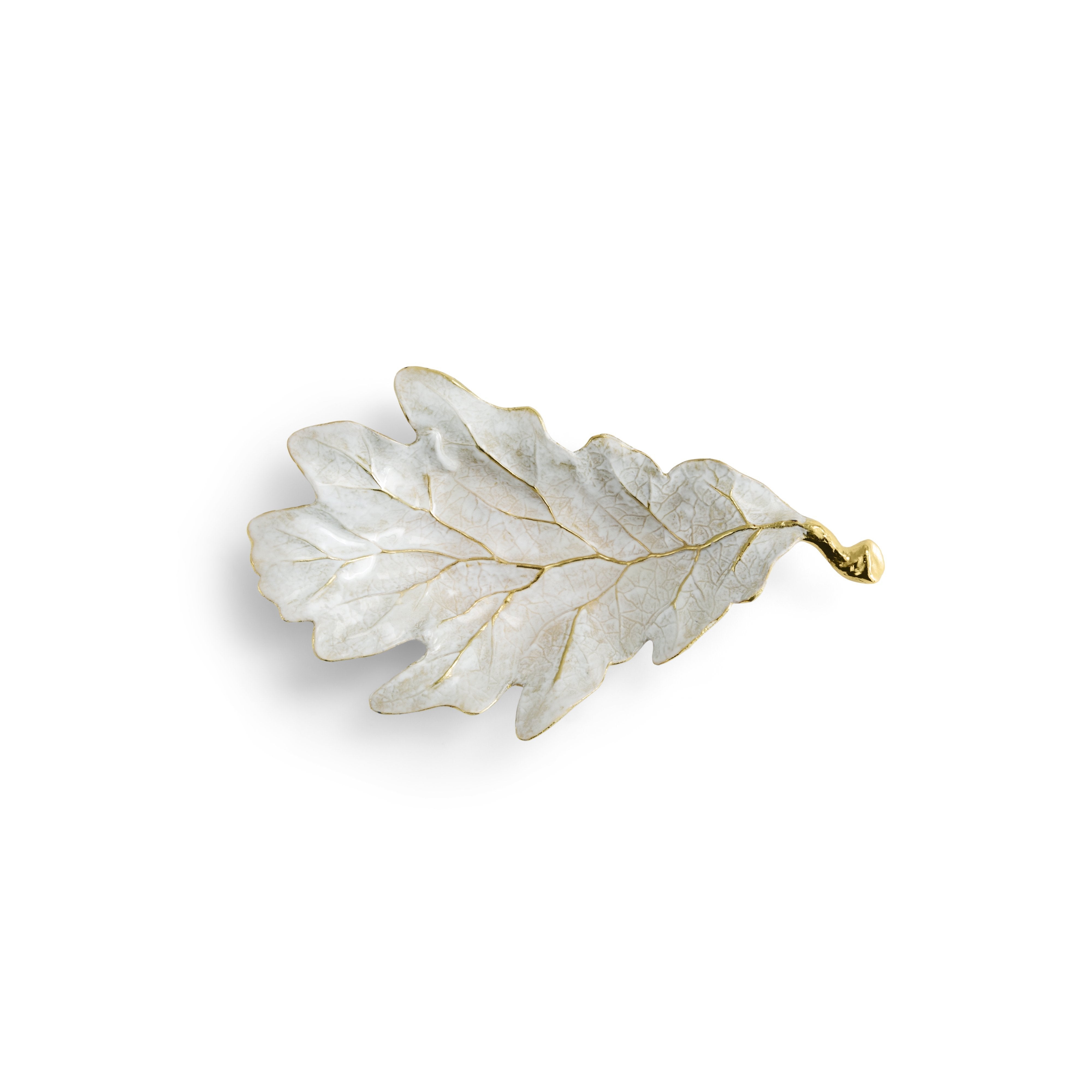 Premium Red Oak Leaf-Shaped Serving Dish - Elegant Fall & Winter Tableware for Holiday Dinners, Thanksgiving Decor, and Seasonal Centerpieces
