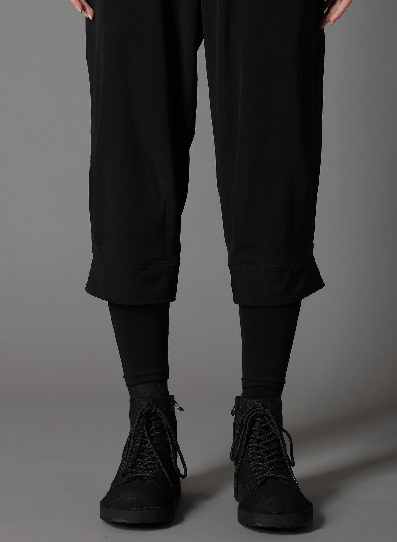 Elegant Crepe de Chine Hem Belt Pants for Women - Comfortable & Stylish Trousers for Office, Party & Casual Wear