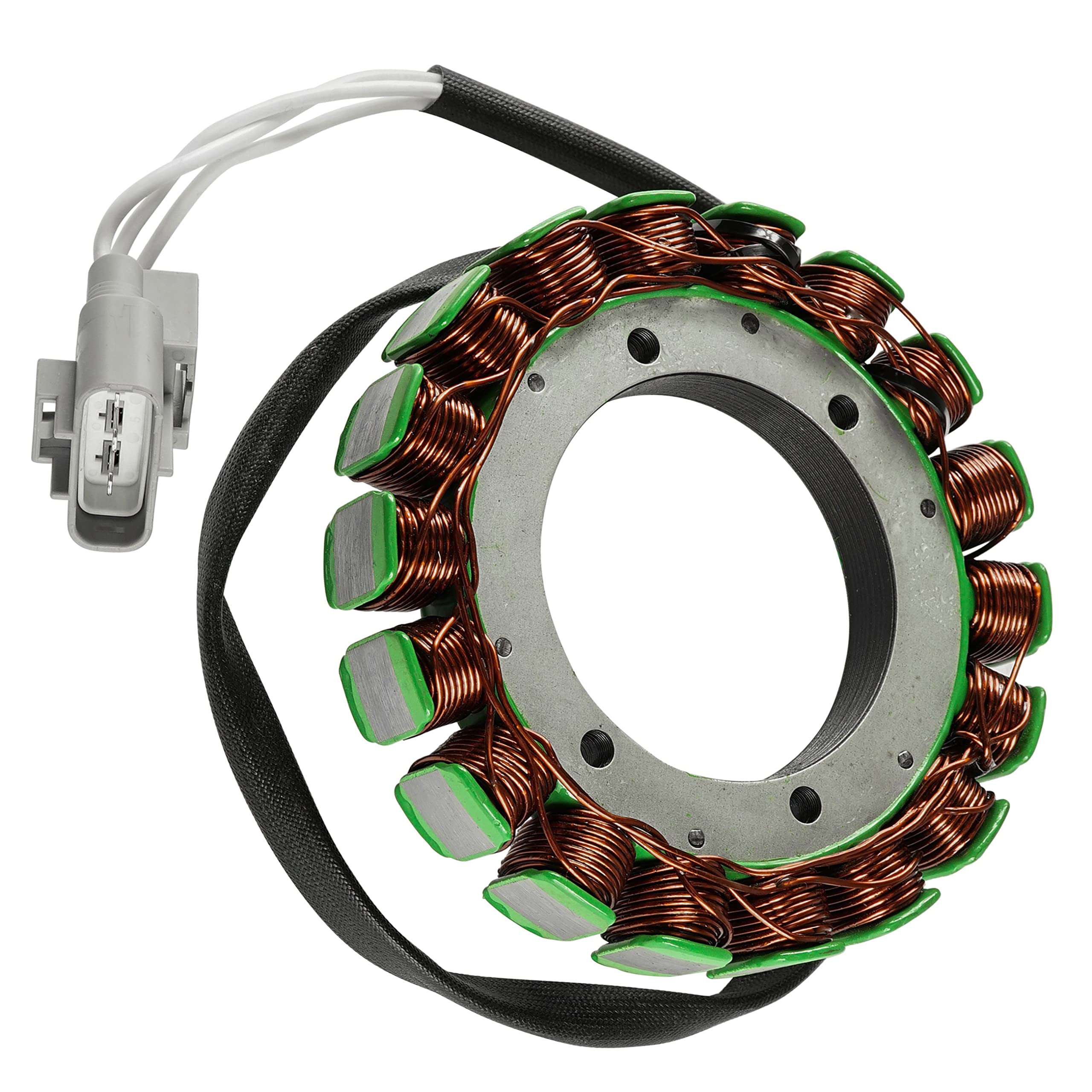 Caltric Stator Generator Charging Coil for Kawasaki Mule 3010 Trans 4x4 KAF620 J K 2005-2008 - Replacement Part for ATV & UTV Electrical System - Perfect for Off-Road Adventures & Farm Work