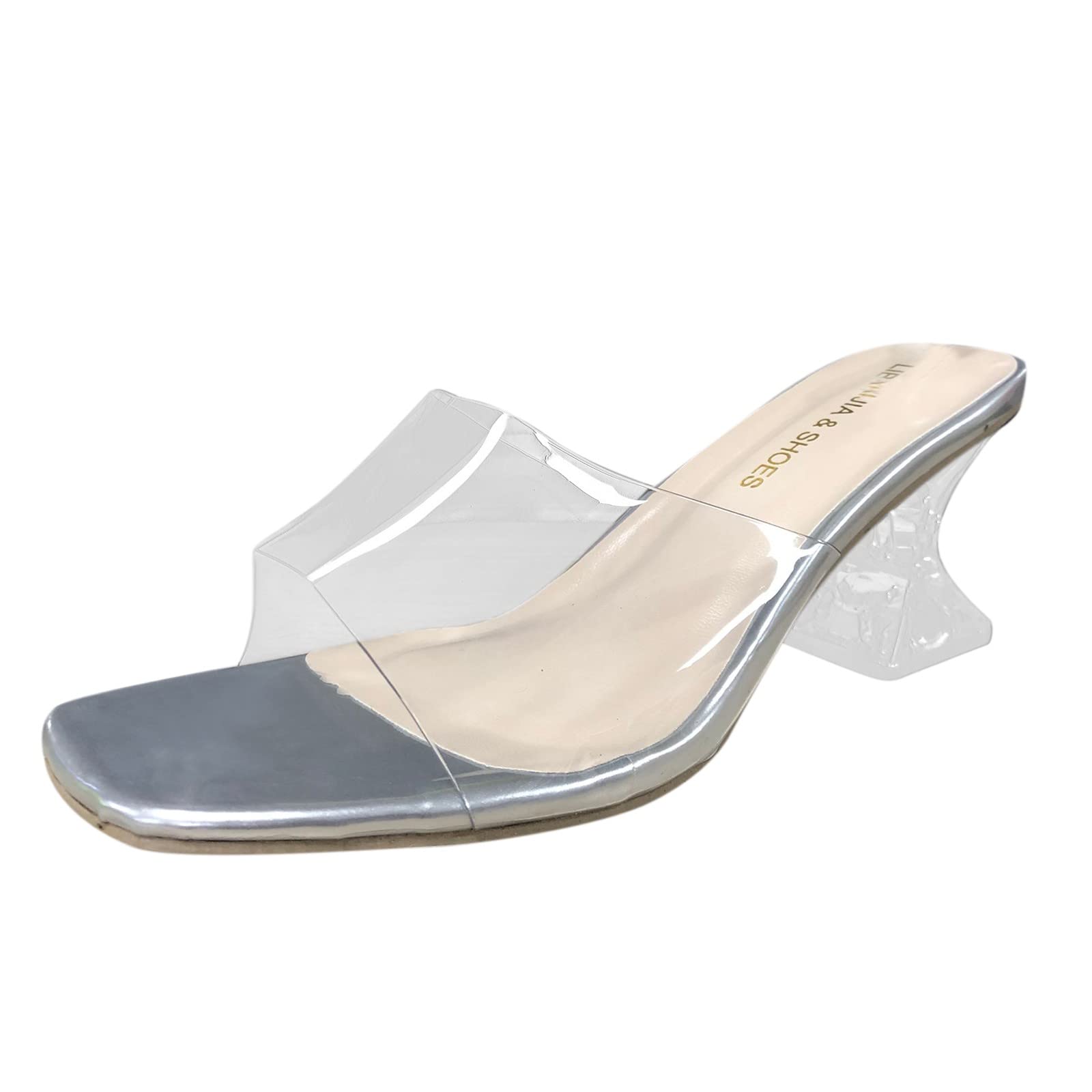 Women's Fashion Snake Print Open Toe Heeled Sandals - Casual Spring Summer High Heels for Women - Perfect for Beach, Party, and Outdoor Events