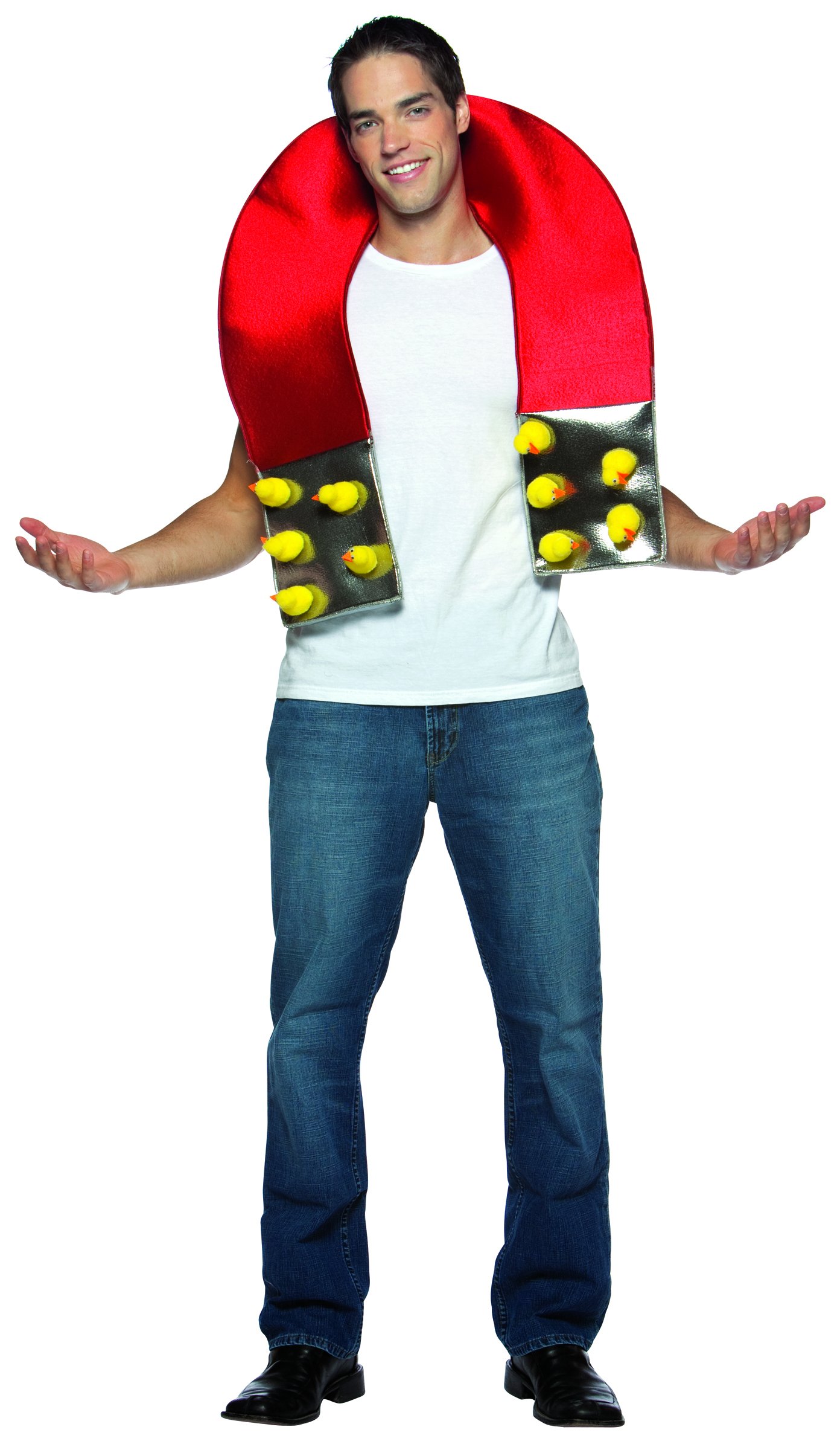 Rasta Imposta Chick Magnet Costume - Funny Chicken Costume for Adults & Kids - Perfect for Halloween, Cosplay, and Themed Parties
