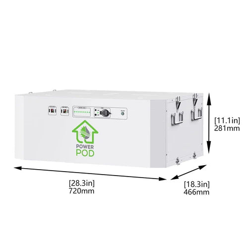 Nature's Generator Powerhouse - Portable Solar Power Generator with 120V AC Outlet for Camping, Emergencies & Off-Grid Living | Solar Panel Included