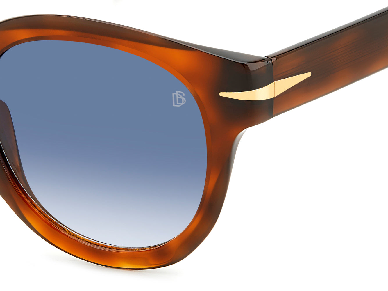 David Beckham DB7041/S FLAT Sunglasses - Polarized UV Protection Aviator Style for Men & Women - Perfect for Driving, Travel & Outdoor Activities