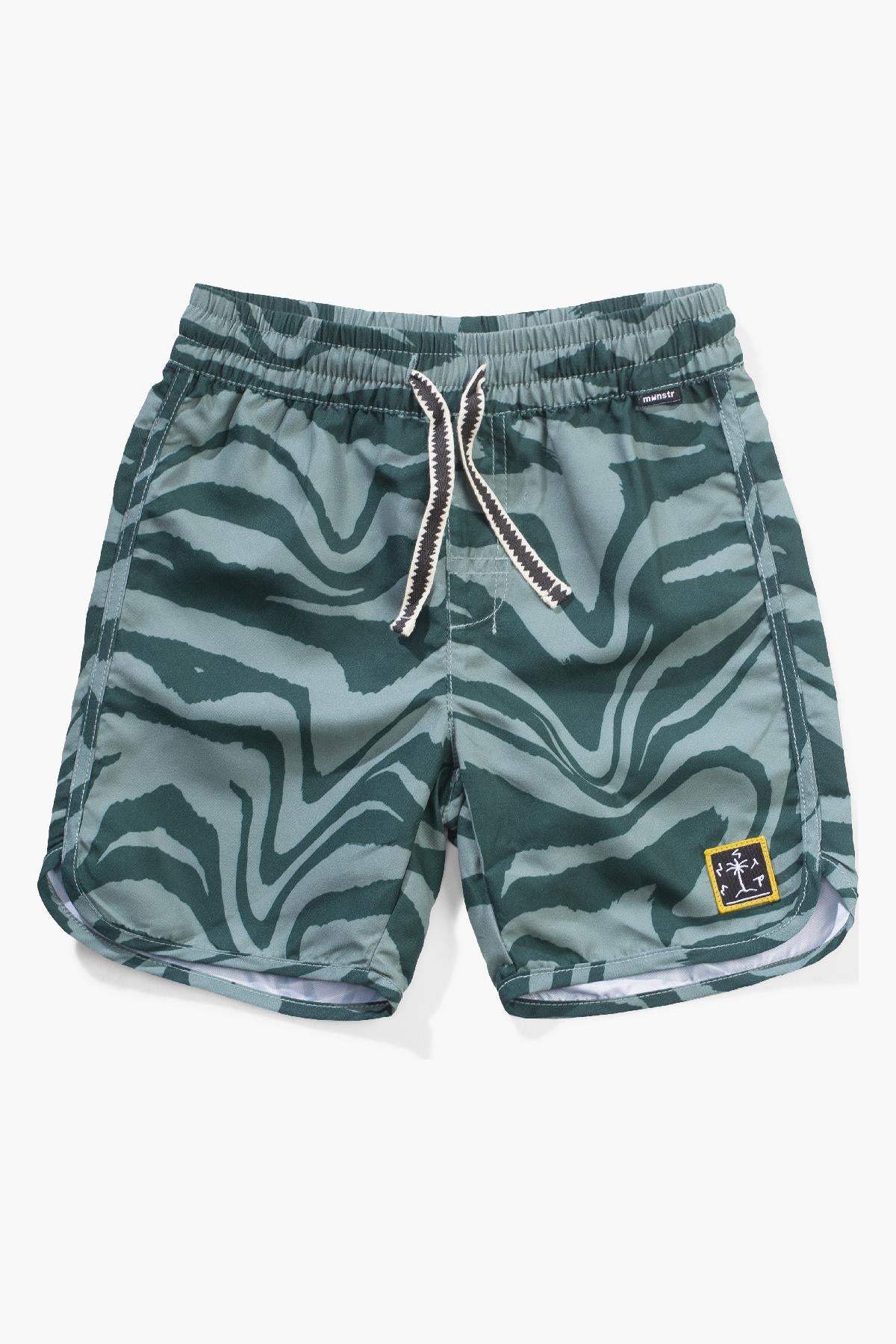 Boys' Shorts - Munster Kids Smudge It Olivine - Comfortable & Stylish for Playtime & Outdoor Activities