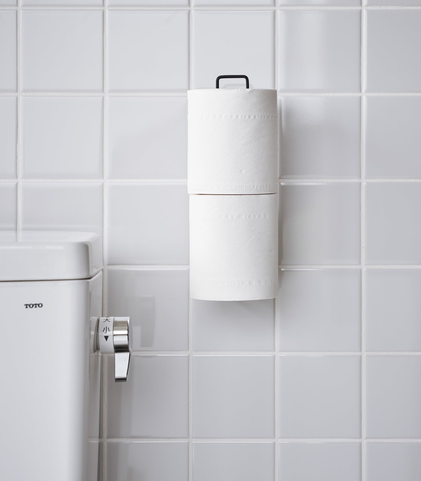 Stainless Steel Traceless Adhesive Toilet Paper Holder - No Drill Bathroom Wall Mount for Small Spaces, RVs & Apartments