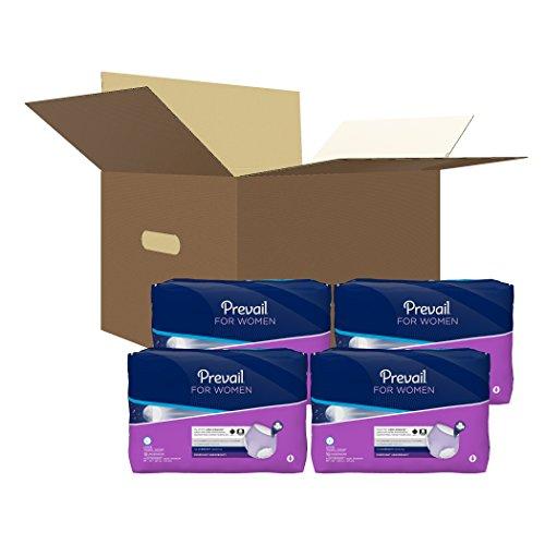 Prevail Overnight Absorbency Underwear for Women - Maximum Protection for Incontinence & Bladder Leakage - Comfortable Disposable Underwear for Sleeping, Travel & Postpartum Care