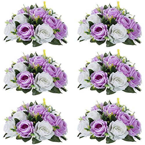 Lilac & White