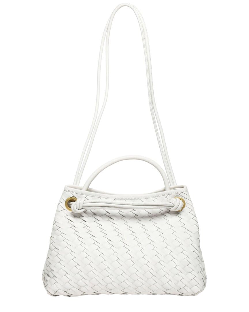 Walter Baker Hazel Woven Leather Tote Bag for Women - Stylish Handbag for Work, Travel & Everyday Use