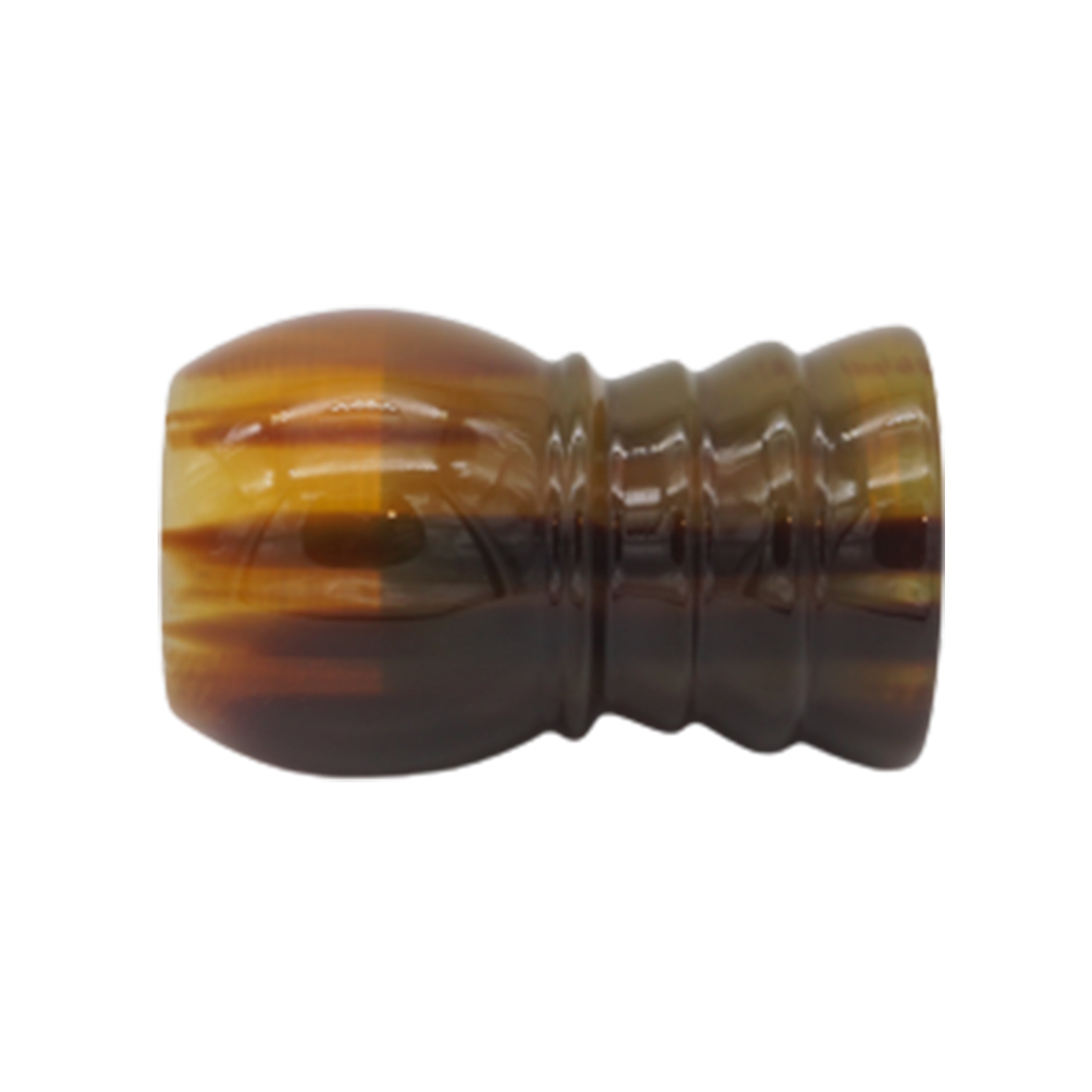 Premium Tortoise Handcrafted Shaving Brush Handle for 24mm & 26mm Knots - Durable Wooden Razor Brush Replacement - Perfect for Wet Shaving & Grooming Gifts