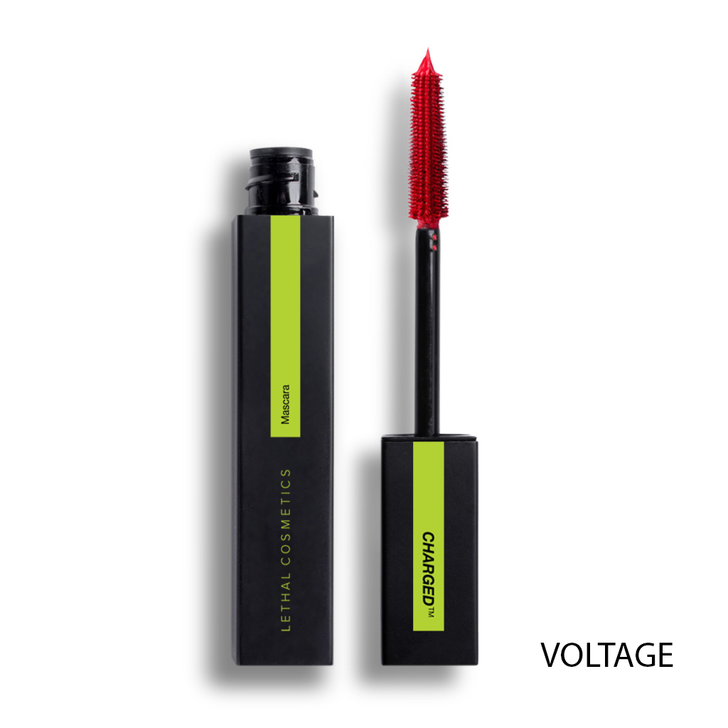 CHARGED™ Volumizing & Lengthening Mascara - Waterproof & Smudge-Proof for Long Lashes | Perfect for Daily Wear, Special Occasions & Night Out Makeup