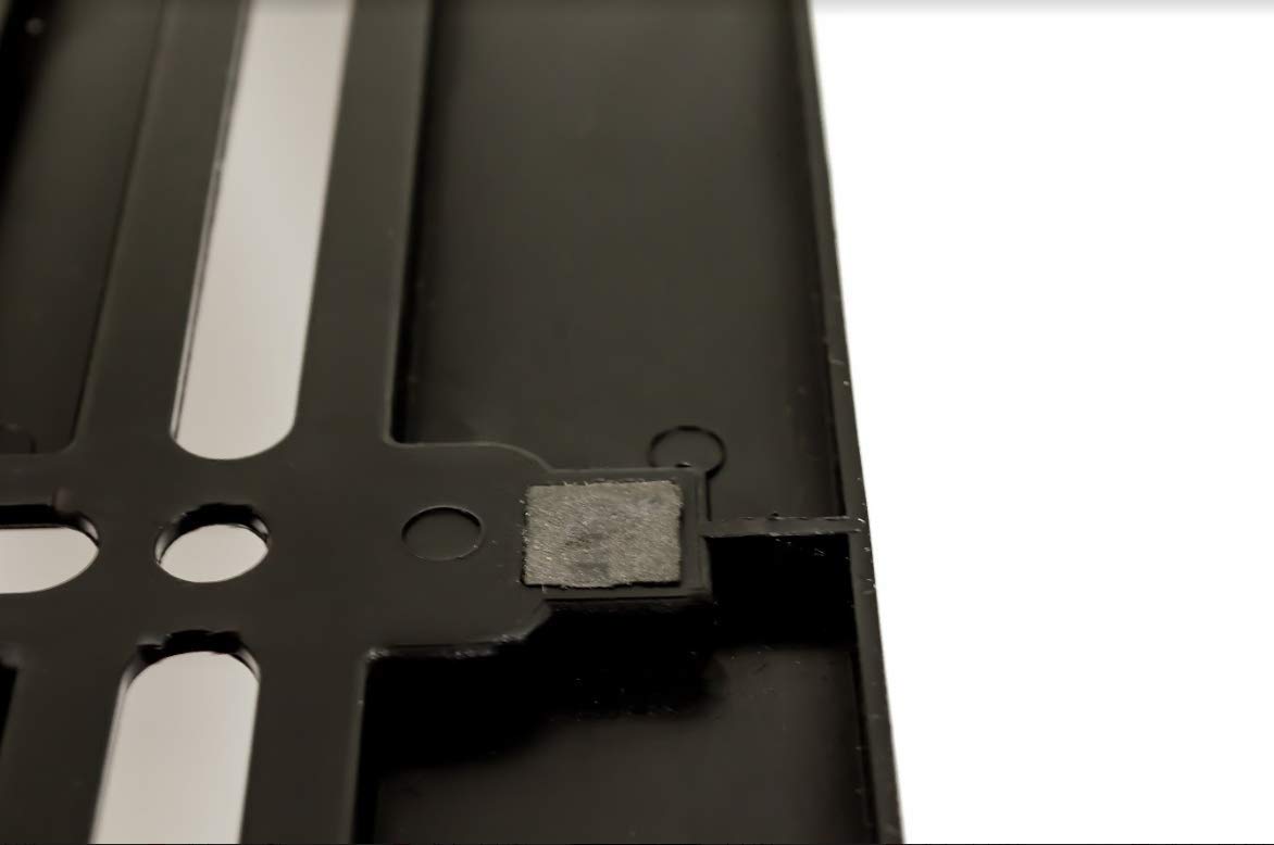 Mercedes-Benz Front Bumper License Plate Relocator Bracket Kit - Universal Fit for All Models (Includes 2 Screws + 4 Bolts & 4 Nuts) - Perfect for Car Modifications & Customization (50-Pack) - Bulk Discount Available ($9.95 to $6.50 per Unit)